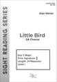 Little Bird SA choral sheet music cover
